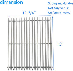 Grill Cooking Grates 2pk Broil King Sterling Crown 9865 9453 9869 Replacement