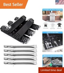 5 Pack Nexgrill Replacement Burners: Ideal Fit for 720-0888S & 720-0830X Grills