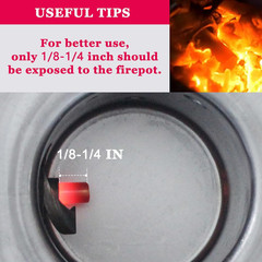2 Pack Hot Rod Ignitor Compatible with Pit Boss & Camp Chef Wood Pellet Grill, H