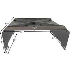 Grilla Grills Alpha Silverbac Heat Baffle, GG-SB700-05-AMP (ZG-HB-700CDE)
