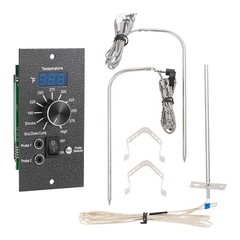 Digital Thermostat Kit with RTD Temperature Sensor 2 Meat Probes Replacement
