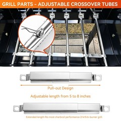 Grill Parts for Charbroil Performance 4 Burner 463342119, 463332718, 46334701…