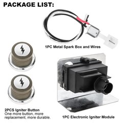 Hicello 67847 Grill Igniter Kit Replace Parts for Weber Genesis 300 Series200…