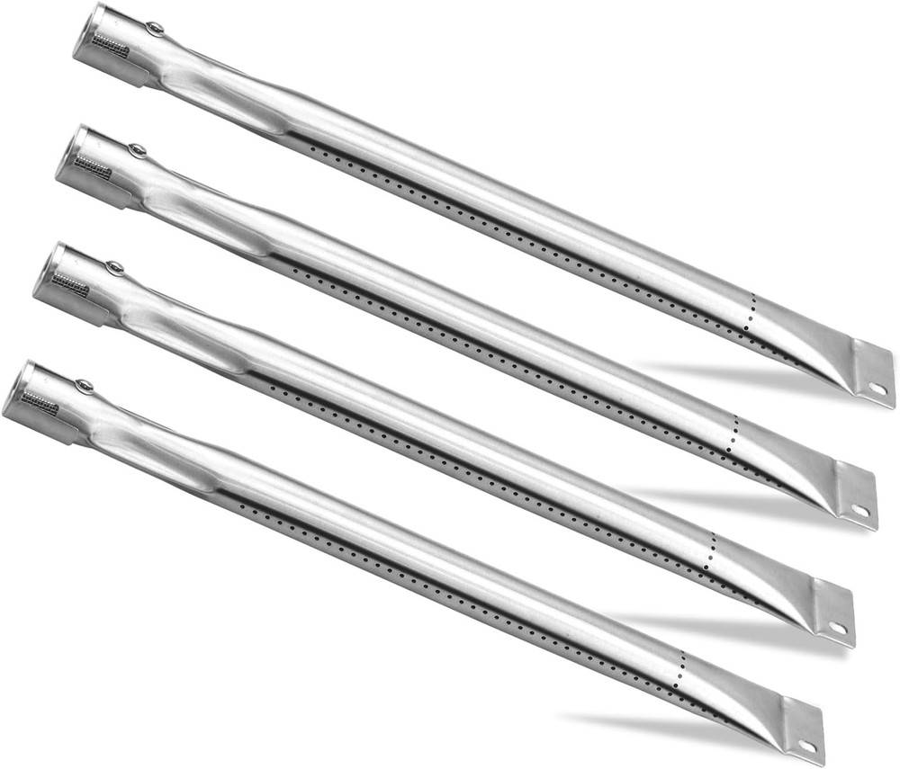 Grill Burner Tube, 4 PC Universal Stainless Steel Pipe Tube BBQ Gas Repair Pa…
