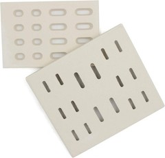7 1/16″ Universal Replacement Heat Plate Flame Tamer, Ceramic Brick Flame Tamer