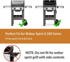 7635 Flavorizer Bars 69785 Burner 67060 Heat Deflector for Weber Spirit II 200