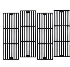 19.75″ Cast Iron Cooking Grates Replacement – 4-Pack for Charcoal Grills
