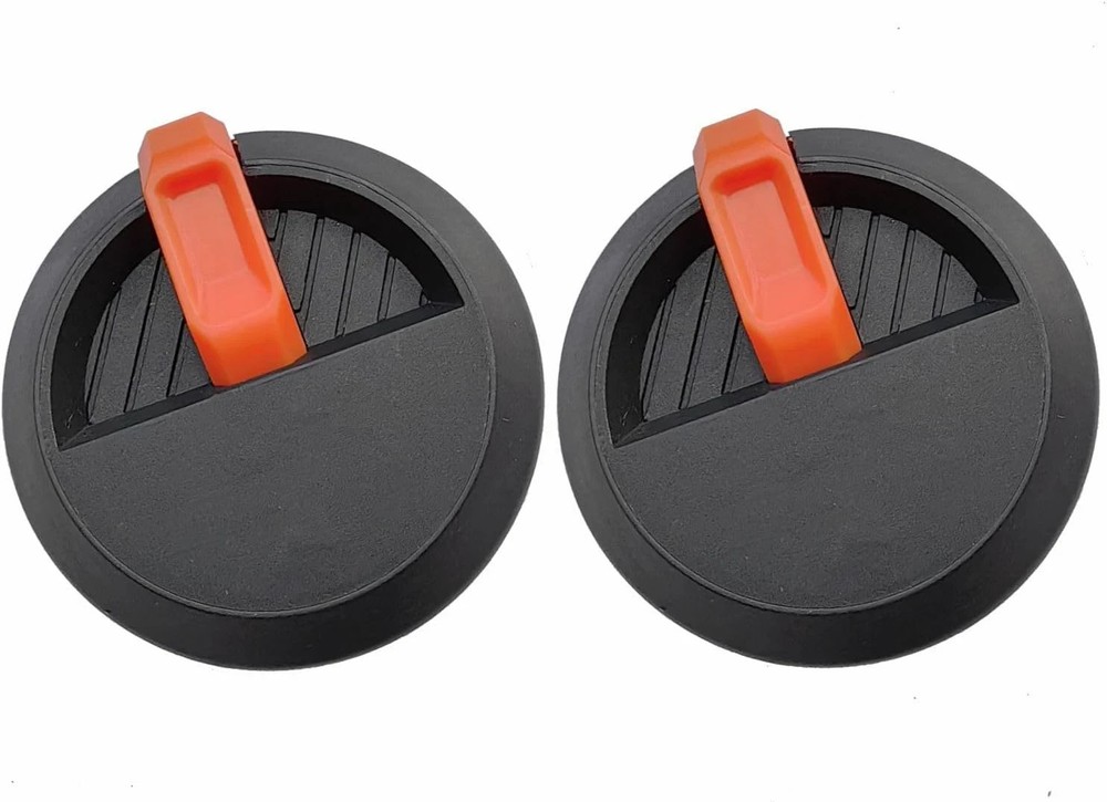 Professional Replacment Blackstone Griddle Grills Valve Knobs (2-Pack Black)