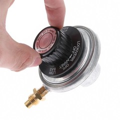 1 Pound Propane Low Pressure Gas Grill Regulator Valve Adjustable Control Kit