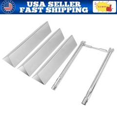 7635 Flavorizer Bars & 69785 Grill Burner For Weber Spirit I & II 200 Series New