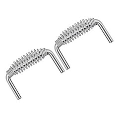 304 Stainless Steel Spring Handle 6 in x 3.5 in for Fire and Grill Use