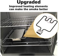 1500W Electric Smoker & Grill Heating Element Replacement Part with Controller