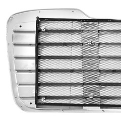 Chrome Grille with Bug Screen for 2003-2015 Freightliner M2 100 106 112, Front