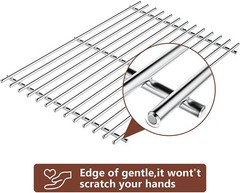 Cooking Grates Replacement 3-Pack 304 for Weber Summit 600 E/S 640 650 660 670