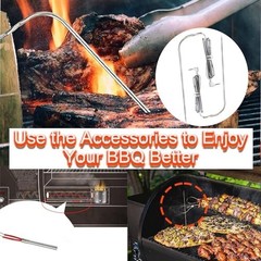 Digital Thermostat Control Board Kit for Pellet Grill Smoker, LCD Display, Meat