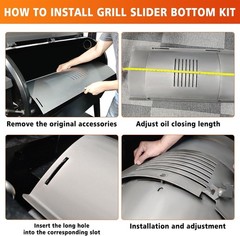 Flame Broiler Kit for Pit Boss Pellet Grills 1600/1150/1000/850/820/700