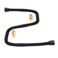 Flex Gas Line Connector Kit 1/2″Male Flare 1/2″Male Natural Gas Fire Pit Replace
