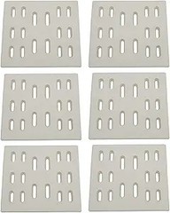 Bakers and Chefs Heat Plate DF101 8×7.25 Inch 6pk Ceramic Radiant