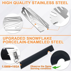 GS4 Genesis 2 Grill Parts for Weber 3 Burner GS4 Genesis II Replacement for Gene