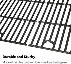 17″ Grill Grates Replacement Parts for Charbroil Performance 4 Burner 463365021,