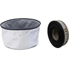 Power Smith Ash Vacuum Replacement Filter Set Including Motor Filter & Bag Filte