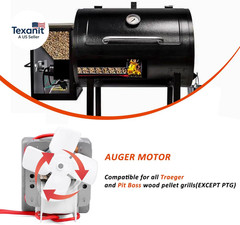 2.0 RPM Auger Motor Replacement for Traeger Pit Boss Camp Chef Pellet Grills