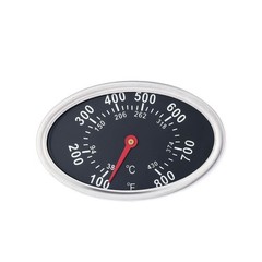 Lid Thermometer, BBQ Grill Temperature Gauge, 3 Inch Steel Heat Indicator Rep…