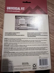 Universal Fit #5439163 10Ft. Propane Hose 3/8″ Connection NEW!