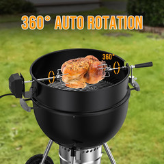 Rotisserie Ring Kit Replacement Parts for Weber 22 Inch Kettle Charcoal Grills