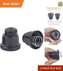 2Pcs AA Battery Push Button Ignitor Caps, Only Compatible with AA Battery Dia…