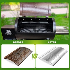 Flame Broiler Kit for Pit Boss 340/440 Series Smoker Grill, Main Plate & Slide C
