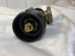 NEW NOB Propane Brass Gas Adapter For Gas Grill With Regulator