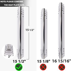 463344116 Grill Parts for Charbroil Advantage 4 Burner. Heat Plate Shields, Burn