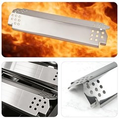 14.6″ inch Stainless Steel Grill Heat Plate Shield Replacement for Nexgrill
