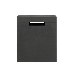 BBQGuys Signature Hickory Bay Propane Tank CoverCarbon