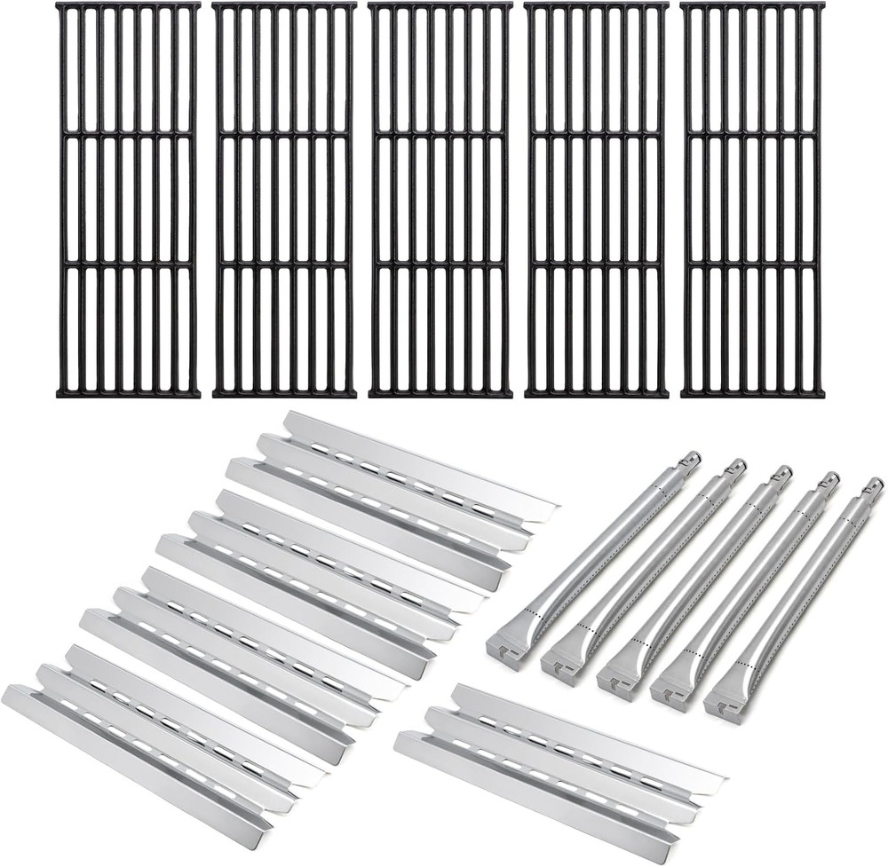 Broil King Baron 590 Replacement Grates, Burners & Heat Plates