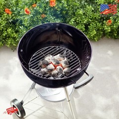 Weber Replacement Charcoal Grate 13.5″ – Fits 18″ Weber Charcoal Grills, Heavy‑D