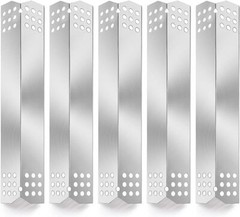 Grill Heat Plates Stainless Steel 5pcs For Kitchen Aid Jenn-Air Outdoor Gourmet