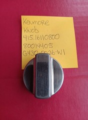 KENMORE GAS CONTROL KNOB Barbecue 415.16110800 G430-0026-W1 80014405
