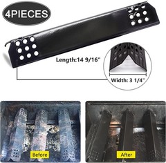 4 Pcs Flame Tamers for Grill Master Grillmaster 720-0697, Nexgrill 720-0783E,…