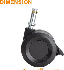 Grill Locking Caster Wheels for Weber 67067 Genesis II 310 210 410 610 Summit