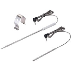 Upgraded Thermpro Probe Replacement Thermopro Meat & Ambient Probe, Silver
