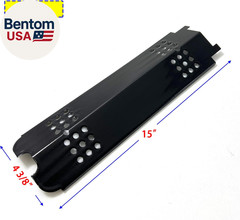 Parts DP166 4Pk 15 Inch Porcelain Steel Heat Plate for Charbroil 463436215, 4634