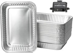 Grill Drip Pan Liner Aluminum Disposable Foil Grease Liners