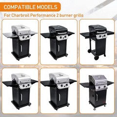 Durable 18″ Cast Iron Grill Grates for Charbroil Performance