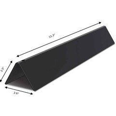 Weber 15.3-Inch Porcelain Enamel Black Flavorizer Bar. Sold Individually or as a