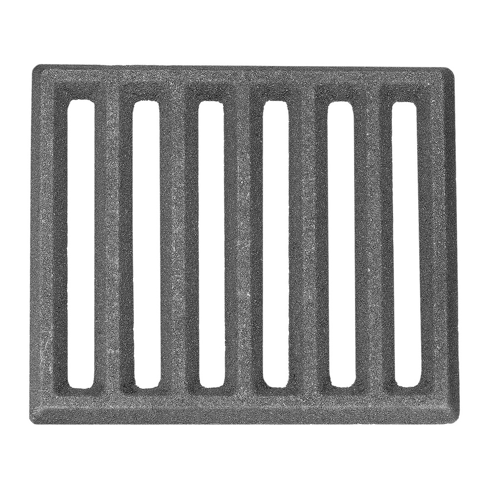 Cast Iron Fire Grate, 5.9″ Rectangle BBQ Grill Grate Replacement High Heat Ch…