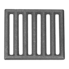 Cast Iron Fire Grate, 5.9″ Rectangle BBQ Grill Grate Replacement High Heat Ch…