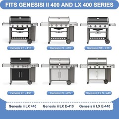 Weber Genesis II Grill Grates 66097 Flavorizer Bars 66041