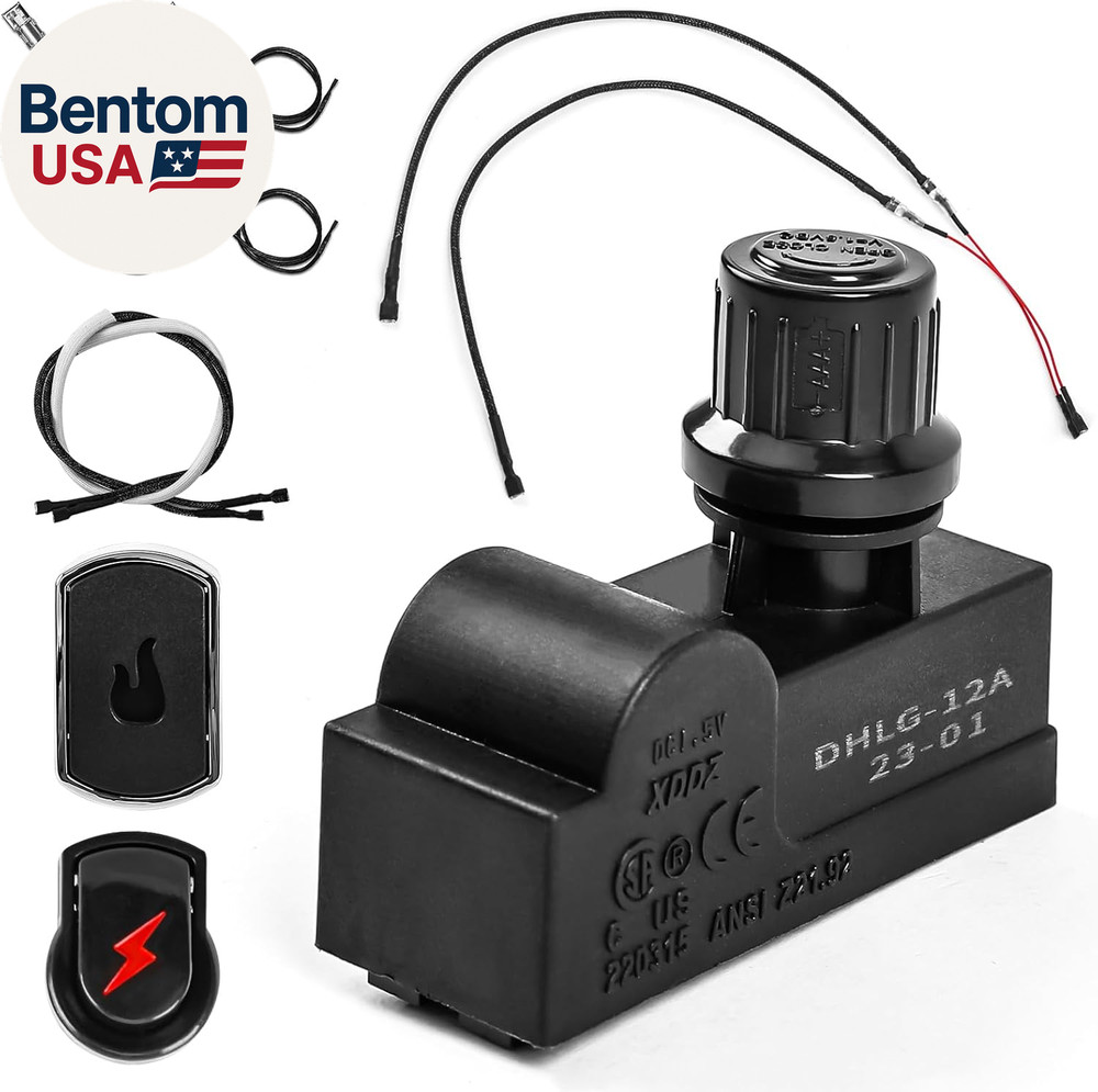 DHLG-12 Grill Igniter Replacement Kit for Charbroil, 2 Outlet Electronic Igniter